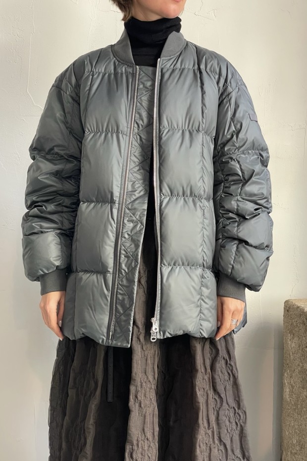 LEMPELIUS Down Jacket NAL Iron Grey