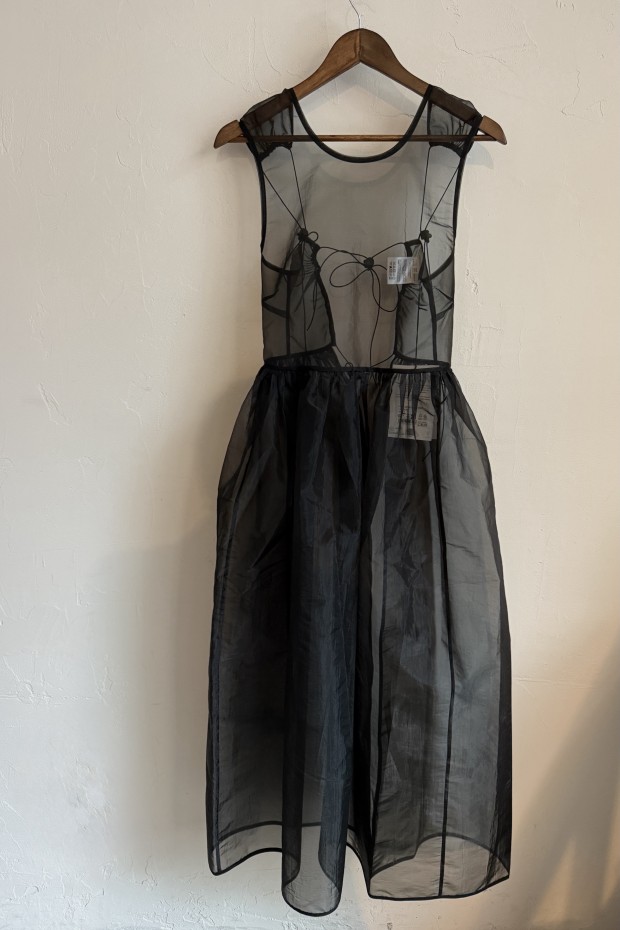 CECILIE BAHNSEN Camila Šaty Černá barva