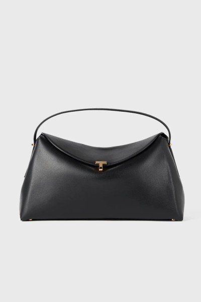 TOTEME T-lock handle Leather bag