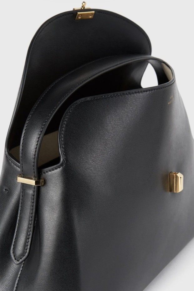 TOTEME T-lock kožená kabelka