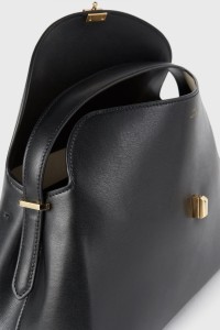 TOTEME T-lock kožená kabelka