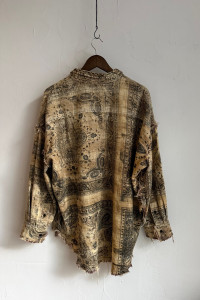 R13 Boyfriend shirt with bandana print