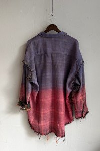 R13 Boyfriend shirt with bandana print