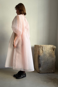 CECILIE BAHNSEN Darmen šaty v růžové barvě