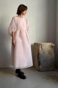 CECILIE BAHNSEN Darmen šaty v růžové barvě