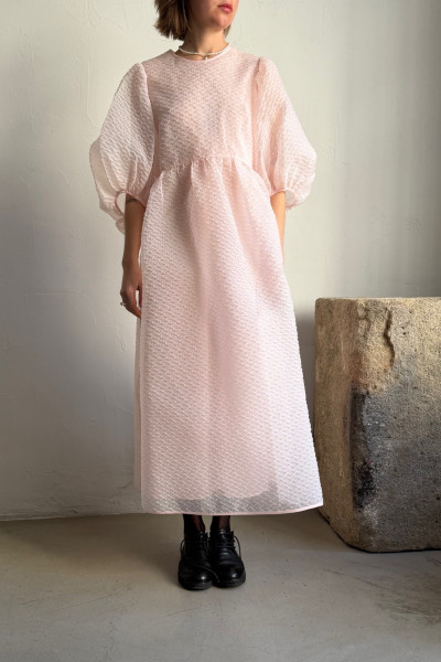 CECILIE BAHNSEN Darmen šaty v růžové barvě