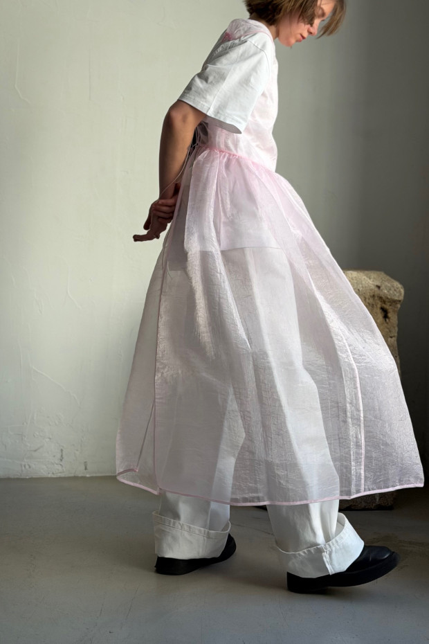 CECILIE BAHNSEN Camilla dress in light pink