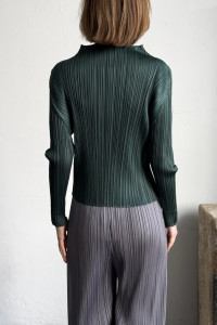 ISSEY MIYAKE PLEATS PLEASE LS top in pink