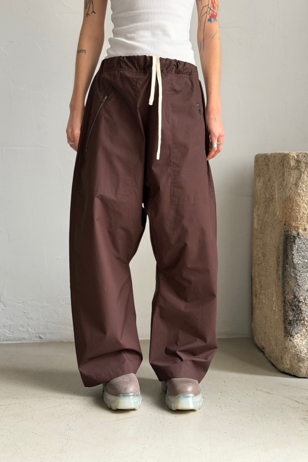 SOFIE D´HOORE Pack pants with low crotch in brown