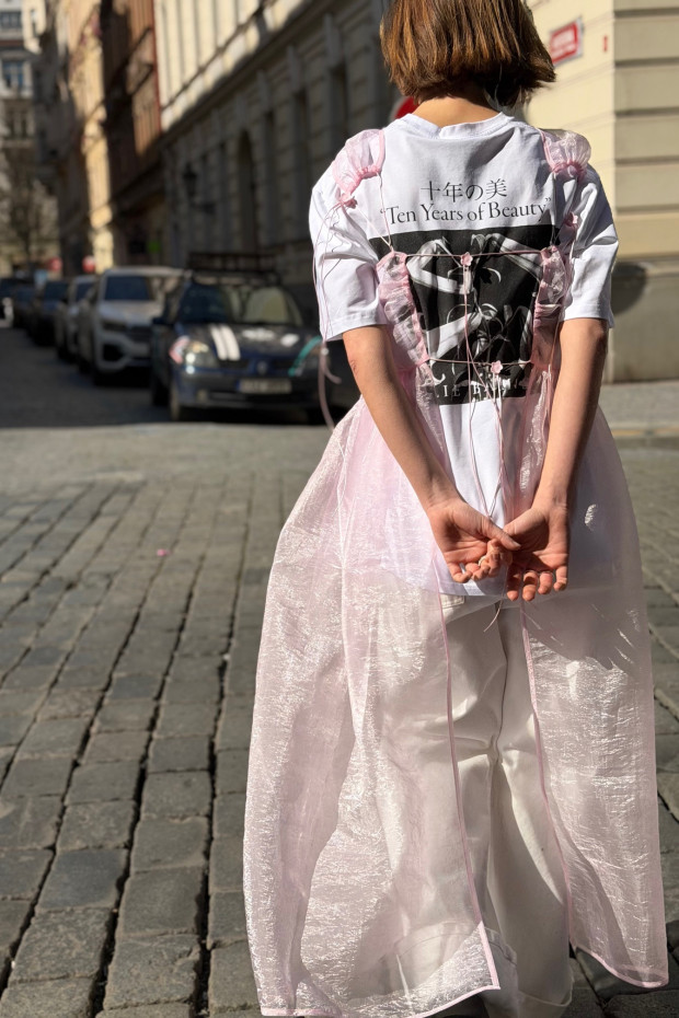 CECILIE BAHNSEN Camilla dress in light pink