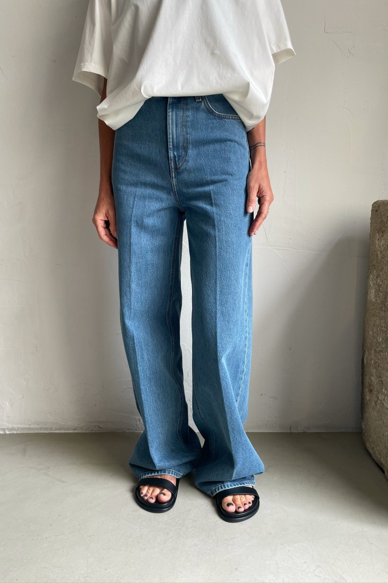 Toteme wide leg jeans