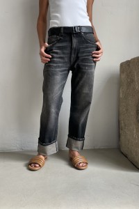R13 Cuffed  X-Bf jeans Abbey black