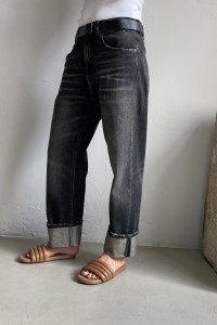 R13 Cuffed  X-Bf jeans Abbey black