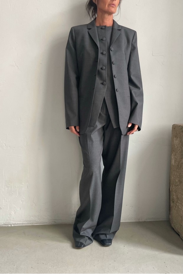 ROHÉ dark grey wool blazer